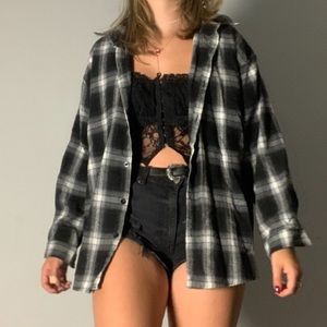 Black and White Flannel